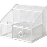IKEA Luxury Metal Masaüstü Organizeri 25X20 cm Beyaz Renk Masaüstü Düzenleyicisi 1 Adet