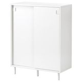 IKEA Mackapar Beyaz 80x102 cm Ayakkabı Dolabı