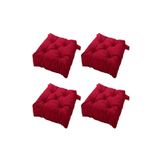IKEA Malında Sandalye Minderi Kırmızı, 35x40x38 cm, 4 Adet
