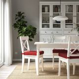 IKEA MALINDA sandalye minderi koyu kırmızı - 10572800