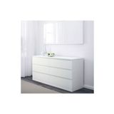 IKEA Malm Beyaz 6 Çekmeceli Şifonyer 160x78