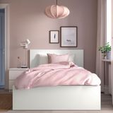 IKEA MALM/LÖNSET tek kişilik karyola beyaz - 89019586