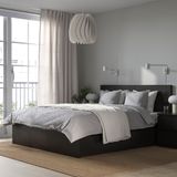 IKEA MALM/LURÖY çift kişilik karyola venge - 59002436
