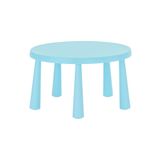 IKEA MAMMUT çocuk masası, açık mavi, 85 cm