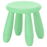 IKEA MAMMUT çocuk taburesi açık yeşil - 40586607