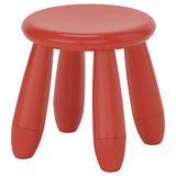 IKEA MAMMUT çocuk taburesi kırmızı - 70581991