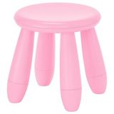 IKEA MAMMUT çocuk taburesi pembe - 60581996
