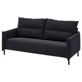 IKEA MANNARP 3'lü kanepe saxemara mavi-siyah - 99604039