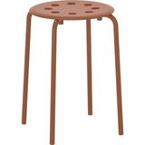 IKEA Marıus Tabure Kırmızı Kahverengi 45 cm