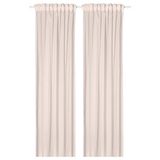 IKEA MATILDA tül perde/2 kanat uçuk pembe - 40614238