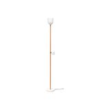 IKEA Meşe Ahşap Beyaz Dekoratif Yer ve Okuma Lambası, 180 cm, E27 Duy