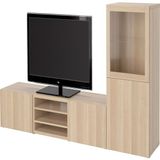 IKEA Meşe Dayanıklı Tv Ünitesi 240X42X129 cm