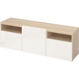 IKEA Meşe Fonksiyonel Tv Ünitesi 180X42X39 cm