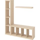 IKEA Meşe Fonksiyonel Tv Ünitesi 189X39X147 cm