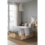 IKEA Meşe Kullanışlı Çift Kişilik Karyola 140X200 cm - 140 x 200 cm