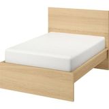 IKEA Meşe Modern Çift Kişilik Karyola 160X200 cm - 160 x 200 cm