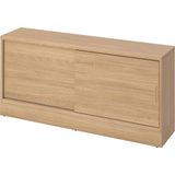 IKEA Meşe Modern Tv Ünitesi 178X37X55 cm