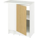 IKEA Meşe Pratik Mutfak Dolabı 100X91 cm