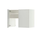 IKEA METOD aspiratör dolabı ASPUDDEN açık gri - 39604754