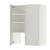 IKEA METOD aspiratör dolabı ASPUDDEN açık gri - 39606140