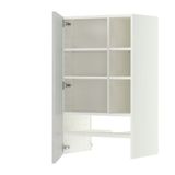 IKEA METOD aspiratör dolabı ASPUDDEN açık gri - 69606105