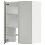 IKEA METOD aspiratör dolabı HAVSTORP açık gri-koyu gri - 59539220