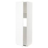 IKEA METOD buzdolabı-dondurucu boy dolabı ENKÖPING beyaz ahşap görünümlü - 79473529