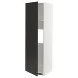 IKEA METOD buzdolabı-dondurucu boy dolabı NICKEBO mat antrasit - 69498035