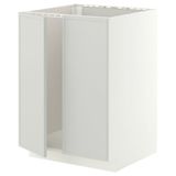 IKEA METOD eviye dolabı ASPUDDEN açık gri - 09605302