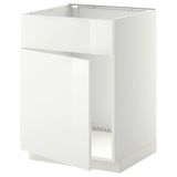 IKEA METOD eviye dolabı RINGHULT beyaz - 49459186