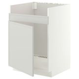 IKEA METOD HAVSEN eviye dolabı ASPUDDEN açık gri - 59604135