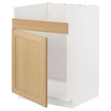 IKEA METOD HAVSEN eviye dolabı FORSBACKA meşe - 19509102