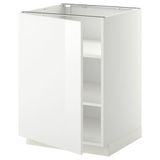 IKEA METOD kapaklı alt dolap RINGHULT beyaz - 59466394