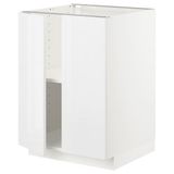 IKEA METOD kapaklı alt dolap RINGHULT beyaz - 99466636