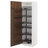 IKEA METOD kiler dolabı TISTORP kahverengi ceviz görünümlü - 69519387