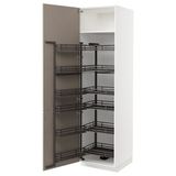 IKEA METOD kiler dolabı UPPLÖV mat koyu bej - 19491932
