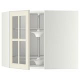 IKEA METOD köşe duvar dolabı BODBYN kırık beyaz - 79394990