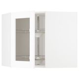 IKEA METOD köşe duvar dolabı ENKÖPING beyaz ahşap görünümlü - 99473608
