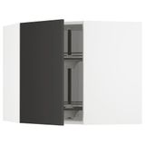 IKEA METOD köşe duvar dolabı NICKEBO mat antrasit - 49498687