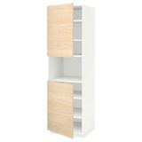 IKEA METOD mikrodalga fırın boy dolabı ASKERSUND açık dişbudak görünümlü - 39454523