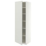 IKEA METOD mutfak boy dolabı ASPUDDEN açık gri - 29605867
