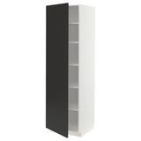 IKEA METOD mutfak boy dolabı NICKEBO mat antrasit - 79498643