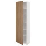 IKEA METOD mutfak boy dolabı TISTORP kahverengi ceviz görünümlü - 49519901