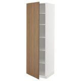 IKEA METOD mutfak boy dolabı TISTORP kahverengi ceviz görünümlü - 99519625