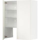 Ikea Metod Mutfak Duvar Dolabı, Aspiratör Dolabı Vallstena Beyaz, 80X38.6X100 cm