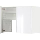 Ikea Metod Mutfak Duvar Dolabı, Beyaz, G80XY60 Cm, Modern Aspiratör Dolabı, Esnek Mutfaklar Için Ide