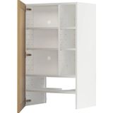 Ikea Metod Mutfak Duvar Dolabı Forsbacka Meşe, G60 x D39 x Y100 cm – Aspiratör Için Ideal Çözüm