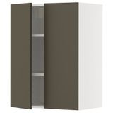IKEA METOD mutfak duvar dolabı HAVSTORP kahverengi-bej - 29558291