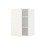 IKEA METOD, mutfak duvar dolabı, VALLSTENA beyaz, 60x80 cm