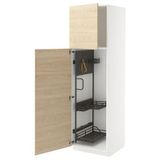 IKEA METOD temizlik dolabı ASKERSUND açık dişbudak-koyu gri - 69573831
